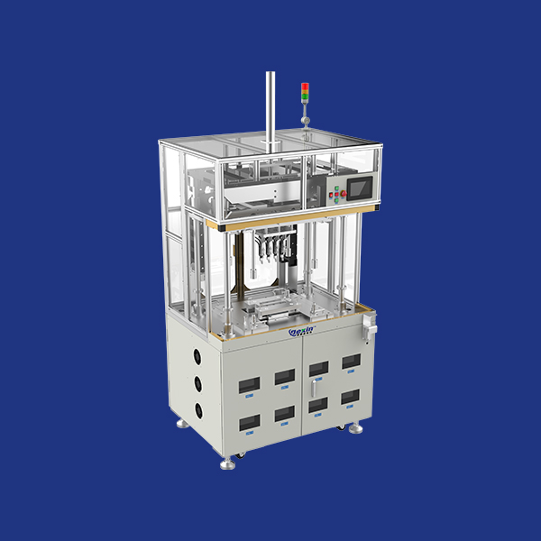 Plastic pulse hot riveting machine